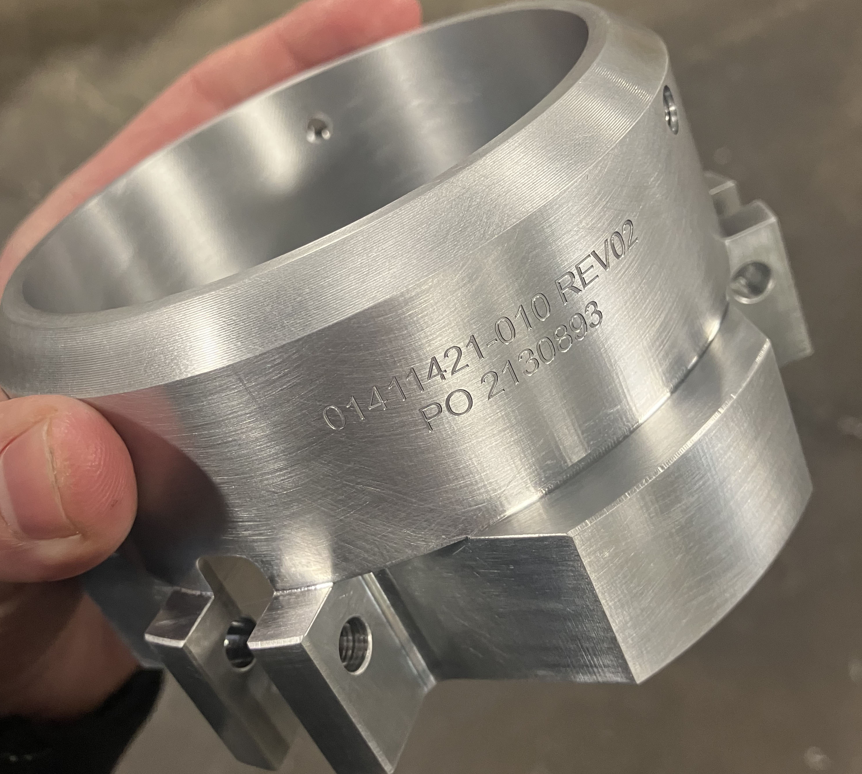 Precision engraving at Rite Tool Inc in Michigan